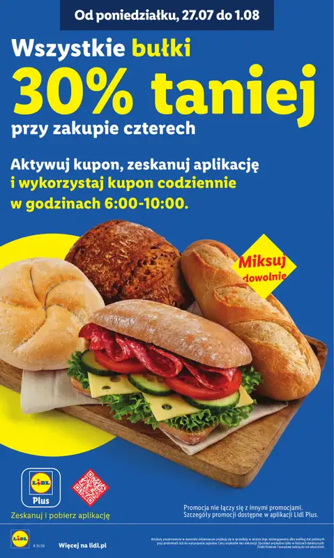 Lidl - gazetka promocyjna Oferta od poniedziałku od poniedziałku 27.07 do środy 29.07 - strona 20