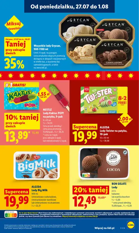 Lidl - gazetka promocyjna Oferta od poniedziałku od poniedziałku 27.07 do środy 29.07 - strona 67