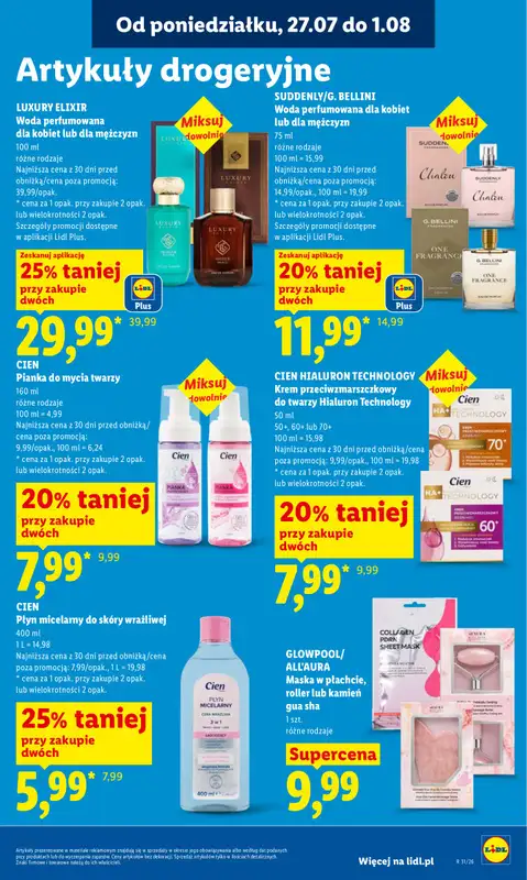 Lidl - gazetka promocyjna Oferta od poniedziałku od poniedziałku 27.07 do środy 29.07 - strona 85