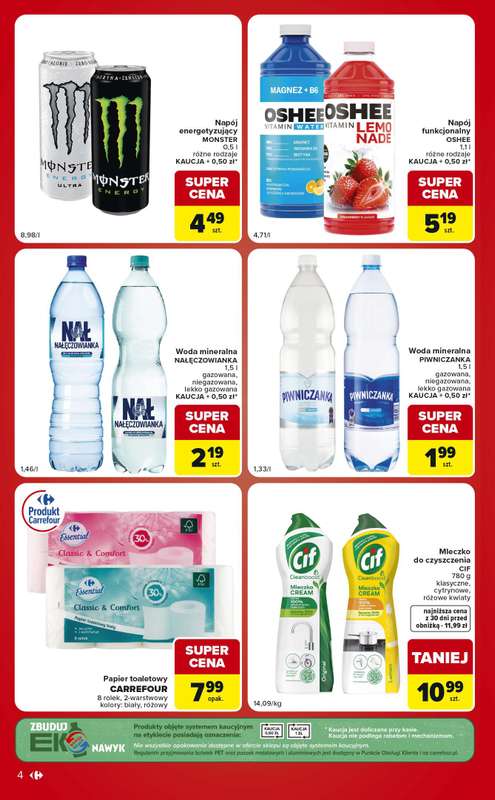 Carrefour Market - gazetka promocyjna Gazetka Ekspresowe zakupy od wtorku 28.07 do poniedziałku 03.08 - strona 4