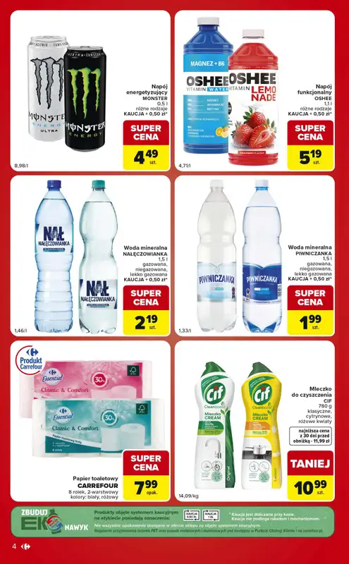 Carrefour Market - gazetka promocyjna Gazetka Ekspresowe zakupy od wtorku 28.07 do poniedziałku 03.08 - strona 4