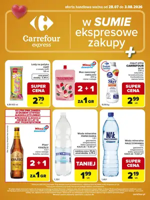Carrefour Express - gazetka promocyjna Gazetka Express od wtorku 28.07 do poniedziałku 03.08 - strona 2