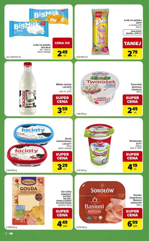Carrefour Express - gazetka promocyjna Gazetka Express od wtorku 28.07 do poniedziałku 03.08 - strona 2