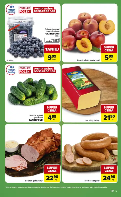 Carrefour Express - gazetka promocyjna Gazetka Express od wtorku 28.07 do poniedziałku 03.08 - strona 5