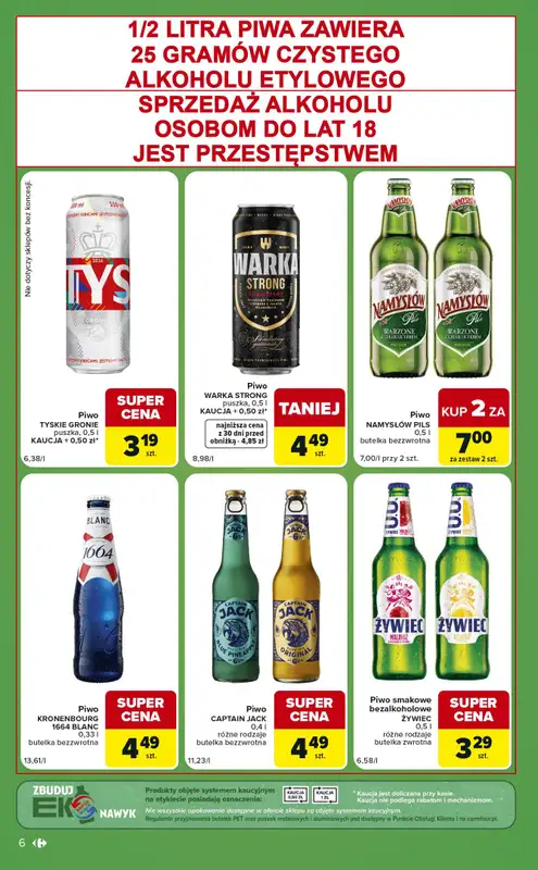 Carrefour Express - gazetka promocyjna Gazetka Express od wtorku 28.07 do poniedziałku 03.08 - strona 6