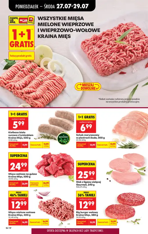 Biedronka - gazetka promocyjna Od poniedziałku od poniedziałku 27.07 do soboty 01.08 - strona 34
