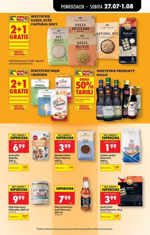 Biedronka - gazetka promocyjna Od poniedziałku od poniedziałku 27.07 do soboty 01.08 - strona 59