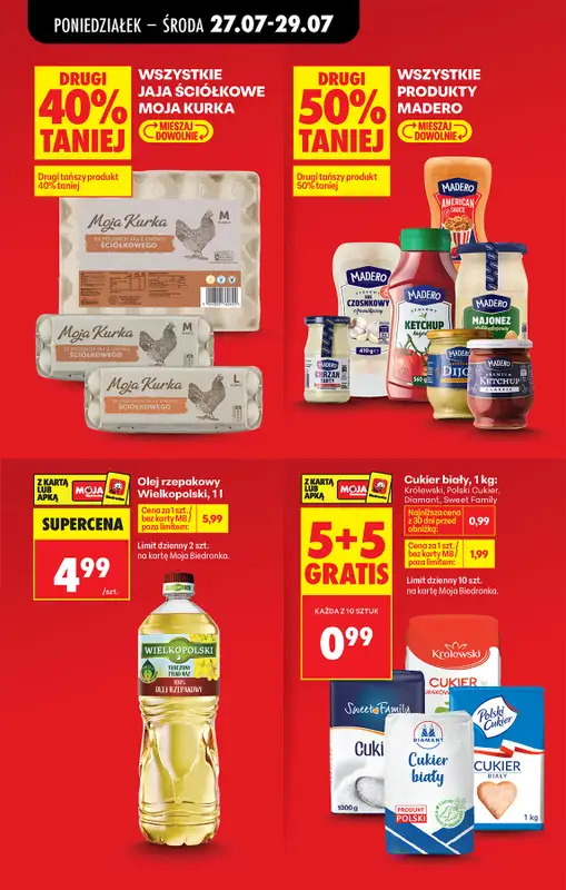 Biedronka - gazetka promocyjna Od poniedziałku od poniedziałku 27.07 do soboty 01.08 - strona 7