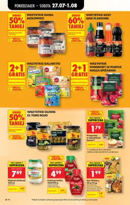 Biedronka - gazetka promocyjna Od poniedziałku od poniedziałku 27.07 do soboty 01.08 - strona 58