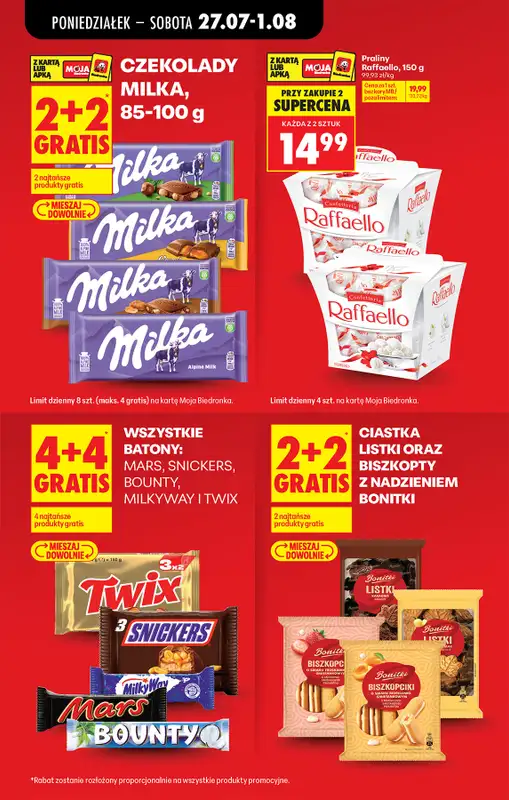 Biedronka - gazetka promocyjna Od poniedziałku od poniedziałku 27.07 do soboty 01.08 - strona 11