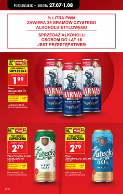 Biedronka - gazetka promocyjna Od poniedziałku od poniedziałku 27.07 do soboty 01.08 - strona 16