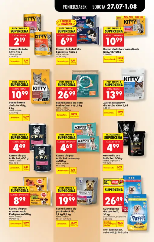 Biedronka - gazetka promocyjna Od poniedziałku od poniedziałku 27.07 do soboty 01.08 - strona 89