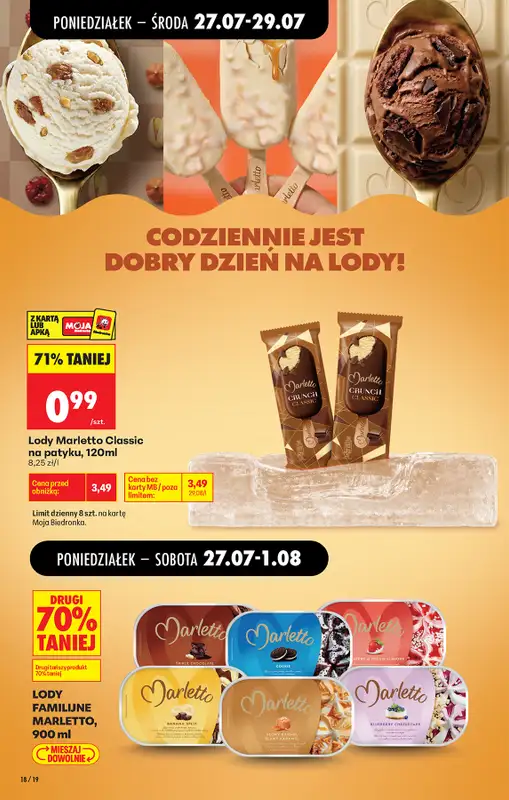 Biedronka - gazetka promocyjna Od poniedziałku od poniedziałku 27.07 do soboty 01.08 - strona 30