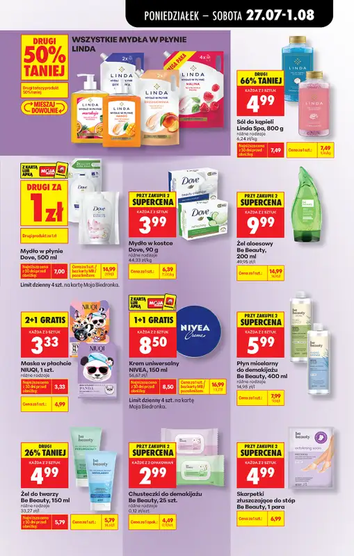 Biedronka - gazetka promocyjna Od poniedziałku od poniedziałku 27.07 do soboty 01.08 - strona 79