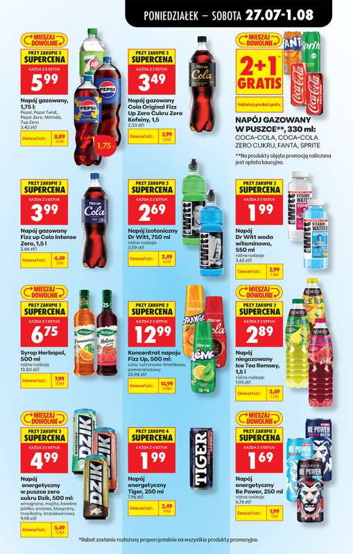 Biedronka - gazetka promocyjna Od poniedziałku od poniedziałku 27.07 do soboty 01.08 - strona 71