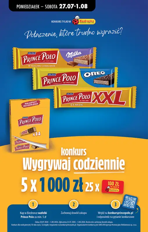 Biedronka - gazetka promocyjna Od poniedziałku od poniedziałku 27.07 do soboty 01.08 - strona 63