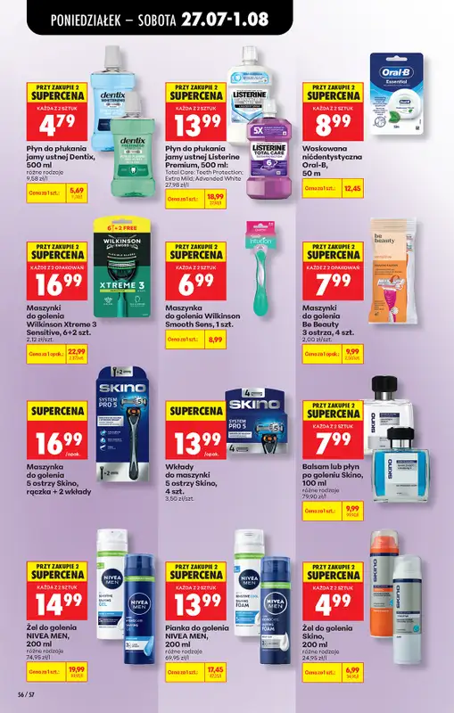 Biedronka - gazetka promocyjna Od poniedziałku od poniedziałku 27.07 do soboty 01.08 - strona 82