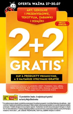 Biedronka - gazetka promocyjna Od poniedziałku, Z ladą tradycyjną od poniedziałku 27.07 do soboty 01.08 - strona 2
