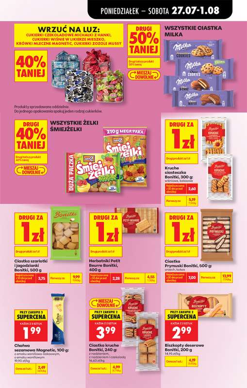 Biedronka - gazetka promocyjna Od poniedziałku, Z ladą tradycyjną od poniedziałku 27.07 do soboty 01.08 - strona 69