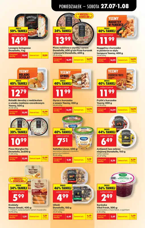 Biedronka - gazetka promocyjna Od poniedziałku, Z ladą tradycyjną od poniedziałku 27.07 do soboty 01.08 - strona 55