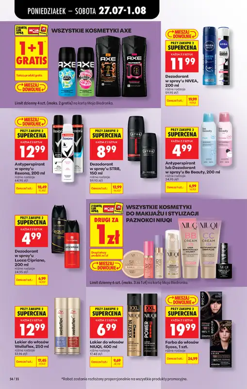 Biedronka - gazetka promocyjna Od poniedziałku, Z ladą tradycyjną od poniedziałku 27.07 do soboty 01.08 - strona 80