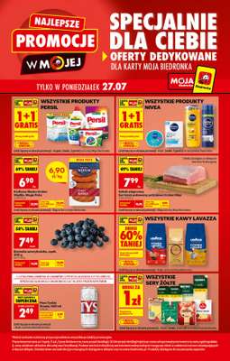 Biedronka - gazetka promocyjna Najlepsze promocje od poniedziałku 27.07 do poniedziałku 27.07