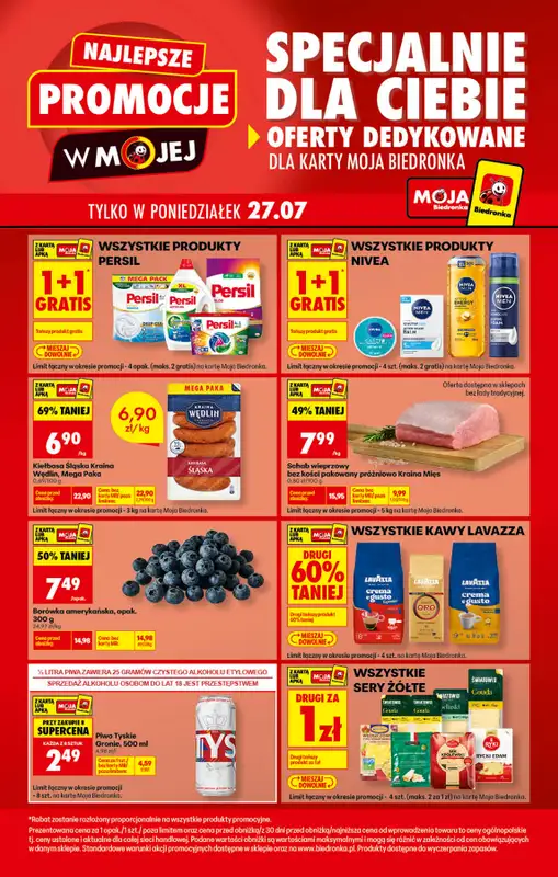 Biedronka - gazetka promocyjna Najlepsze promocje  