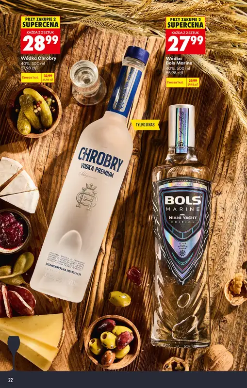 Biedronka - gazetka promocyjna Czas na Toast! od poniedziałku 27.07 do soboty 08.08 - strona 22