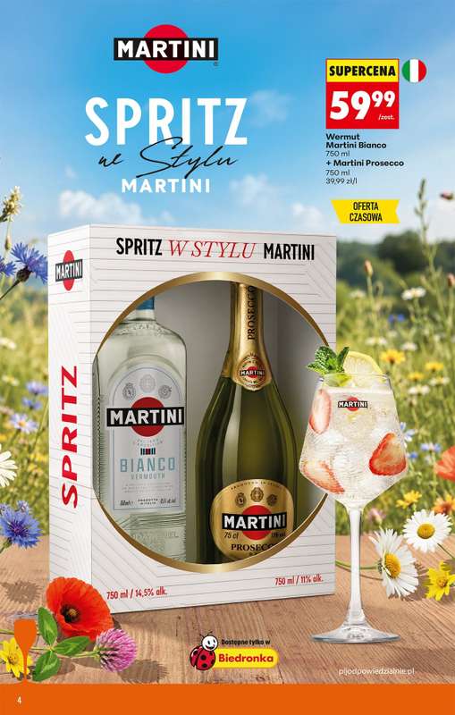 Biedronka - gazetka promocyjna Czas na Toast! od poniedziałku 27.07 do soboty 08.08 - strona 4