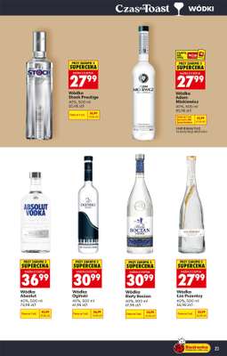 Biedronka - gazetka promocyjna Czas na Toast! od poniedziałku 27.07 do soboty 08.08 - strona 23