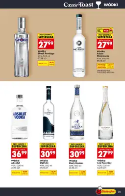Biedronka - gazetka promocyjna Czas na Toast! od poniedziałku 27.07 do soboty 08.08 - strona 23