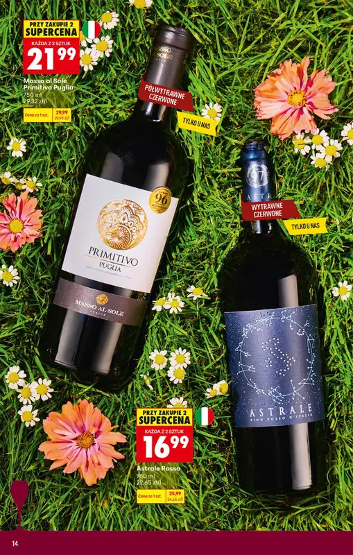 Biedronka - gazetka promocyjna Czas na Toast! od poniedziałku 27.07 do soboty 08.08 - strona 14