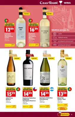 Biedronka - gazetka promocyjna Czas na Toast! od poniedziałku 27.07 do soboty 08.08 - strona 11
