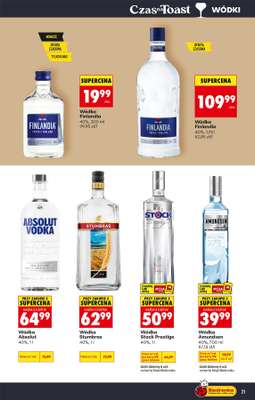 Biedronka - gazetka promocyjna Czas na Toast! od poniedziałku 27.07 do soboty 08.08 - strona 21