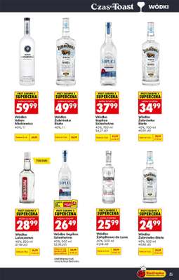 Biedronka - gazetka promocyjna Czas na Toast! od poniedziałku 27.07 do soboty 08.08 - strona 25