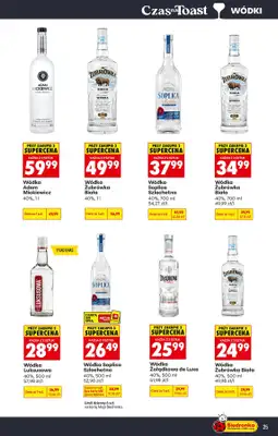Biedronka - gazetka promocyjna Czas na Toast! od poniedziałku 27.07 do soboty 08.08 - strona 25