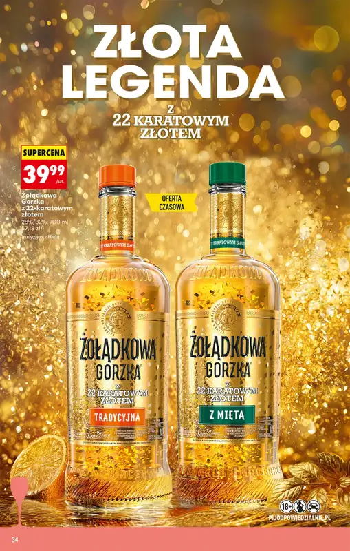 Biedronka - gazetka promocyjna Czas na Toast! od poniedziałku 27.07 do soboty 08.08 - strona 34