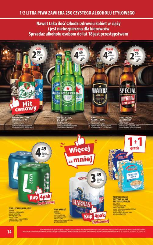 Arhelan - gazetka promocyjna Gazetka od piątku 31.07 do niedzieli 09.08 - strona 14