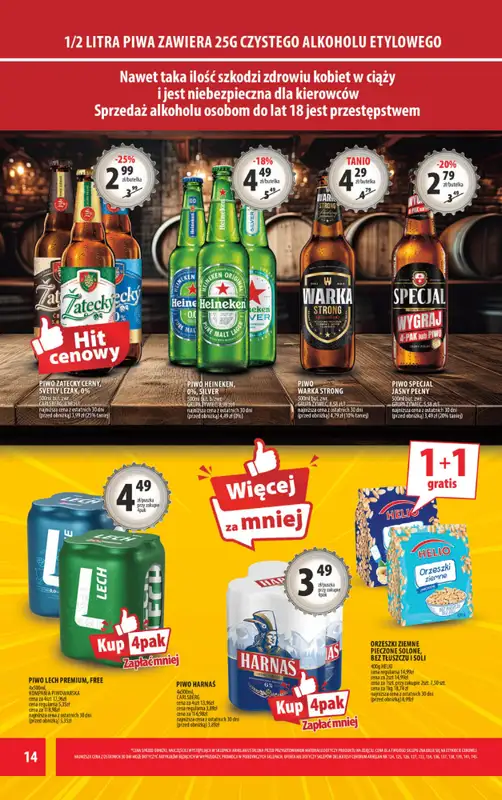 Arhelan - gazetka promocyjna Gazetka od piątku 31.07 do niedzieli 09.08 - strona 14