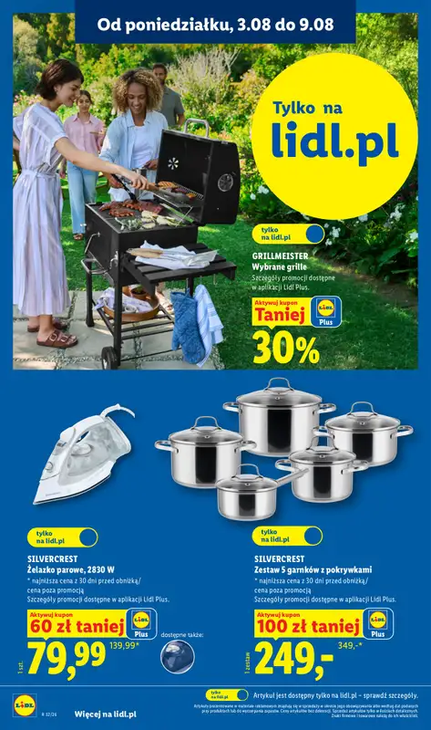 Lidl - gazetka promocyjna Katalog od poniedziałku 03.08 do soboty 08.08 - strona 22