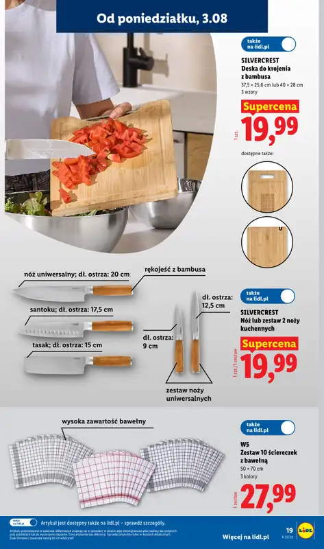 Lidl - gazetka promocyjna Katalog od poniedziałku 03.08 do soboty 08.08 - strona 21