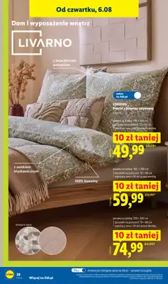 Lidl - gazetka promocyjna Katalog od poniedziałku 03.08 do soboty 08.08 - strona 34