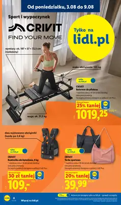 Lidl - gazetka promocyjna Katalog od poniedziałku 03.08 do soboty 08.08 - strona 10