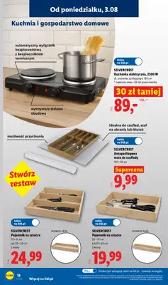 Lidl - gazetka promocyjna Katalog od poniedziałku 03.08 do soboty 08.08 - strona 20