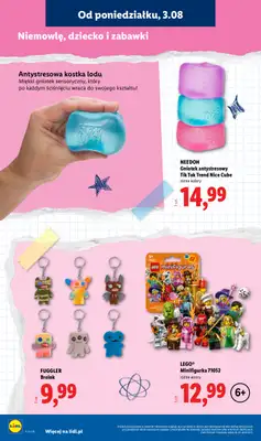 Lidl - gazetka promocyjna Katalog od poniedziałku 03.08 do soboty 08.08 - strona 28