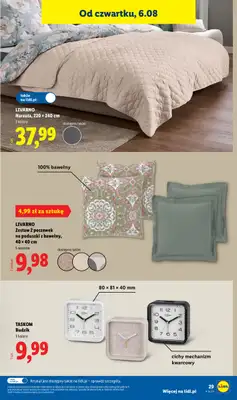Lidl - gazetka promocyjna Katalog od poniedziałku 03.08 do soboty 08.08 - strona 35
