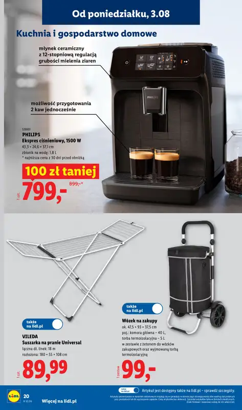 Lidl - gazetka promocyjna Katalog od poniedziałku 03.08 do soboty 08.08 - strona 24