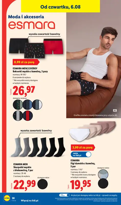 Lidl - gazetka promocyjna Katalog od poniedziałku 03.08 do soboty 08.08 - strona 44