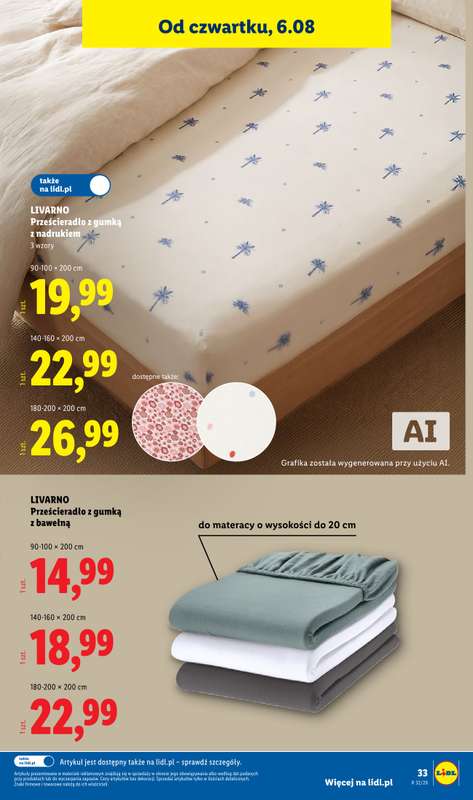 Lidl - gazetka promocyjna Katalog od poniedziałku 03.08 do soboty 08.08 - strona 39