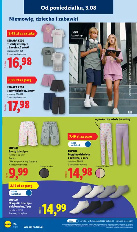 Lidl - gazetka promocyjna Katalog od poniedziałku 03.08 do soboty 08.08 - strona 30